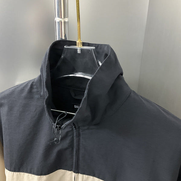Close-up of Balenciaga designer clothing craftsmanship
