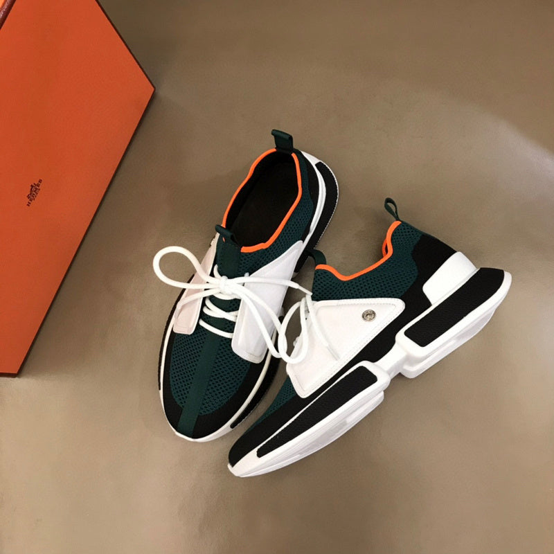 Hermes shoes Style 131 - top view showing design
