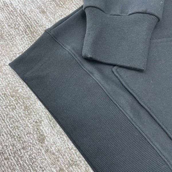 Close-up of Amiri hoodie craftsmanship