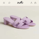 Hermes sandals Style 007 - front view, luxury comfort fit