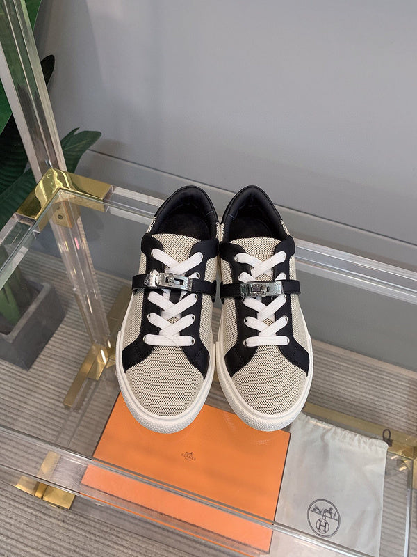 Hermes shoes Style 318 - close-up of sleek modern silhouette