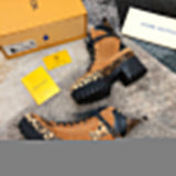 Louis Vuitton luxury shoes detail shot