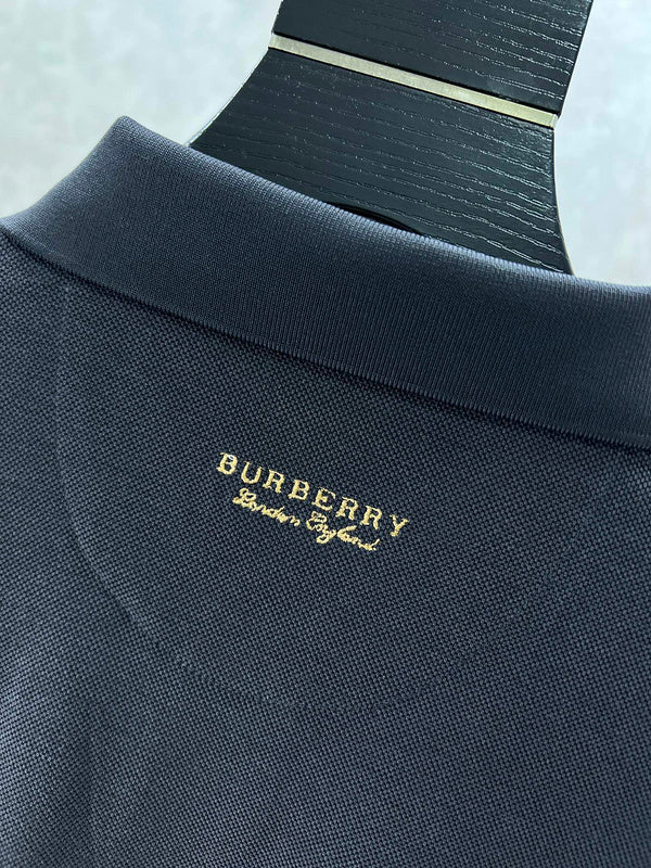 Close-up of Burberry designer clothing craftsmanship