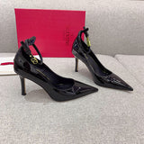 Valentino Garavani luxury shoes detail shot