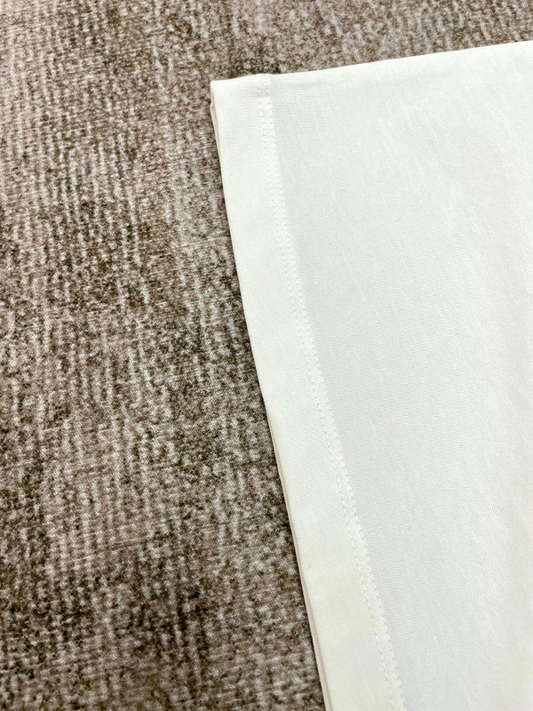 Close-up of Amiri t-shirt craftsmanship