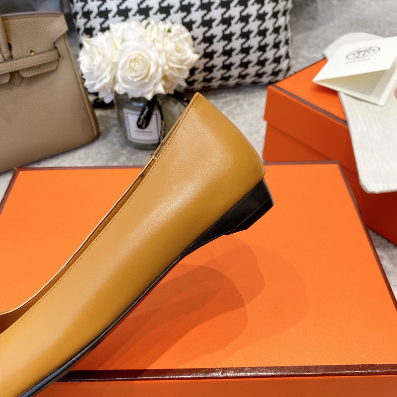 Hermes shoes Style 351 - editorial style shot