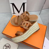 Hermès White Ankle Strap Heels - Toe Detail View