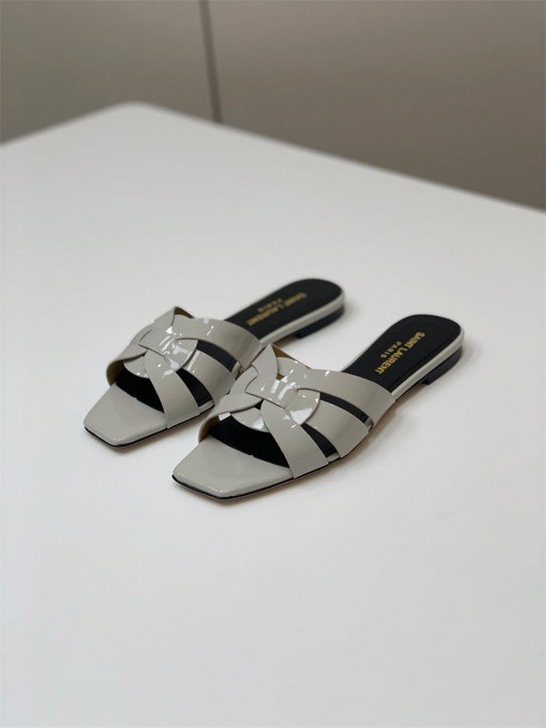 Saint Laurent designer shoes full view