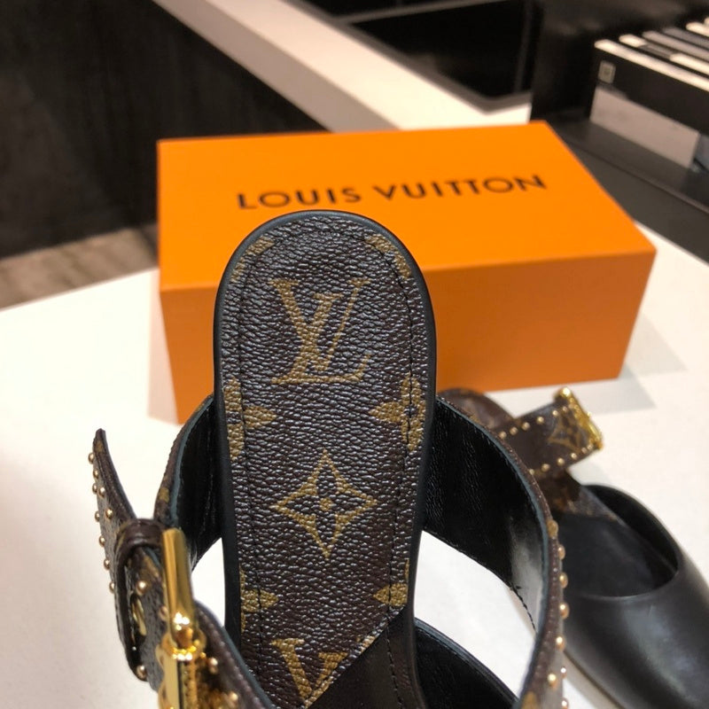 Louis Vuitton shoes Style 204 - angled studio shot