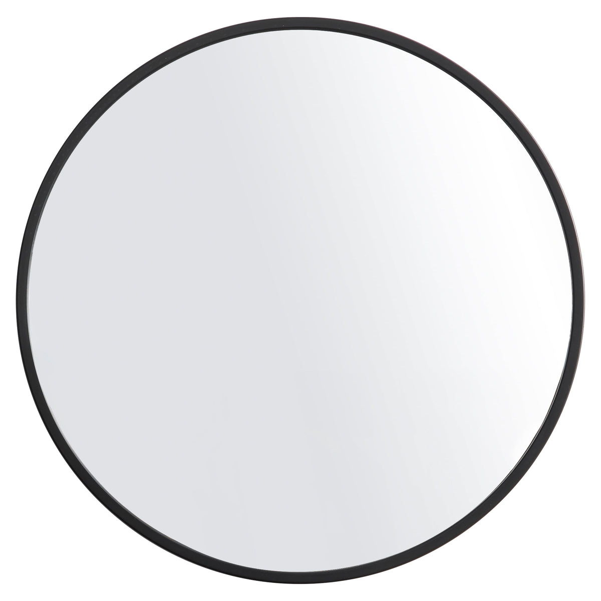 (4 Pack) X Black round Small Decorative Wall Mirror