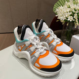 Louis Vuitton White Slip-On Sneakers - Toe Detail View