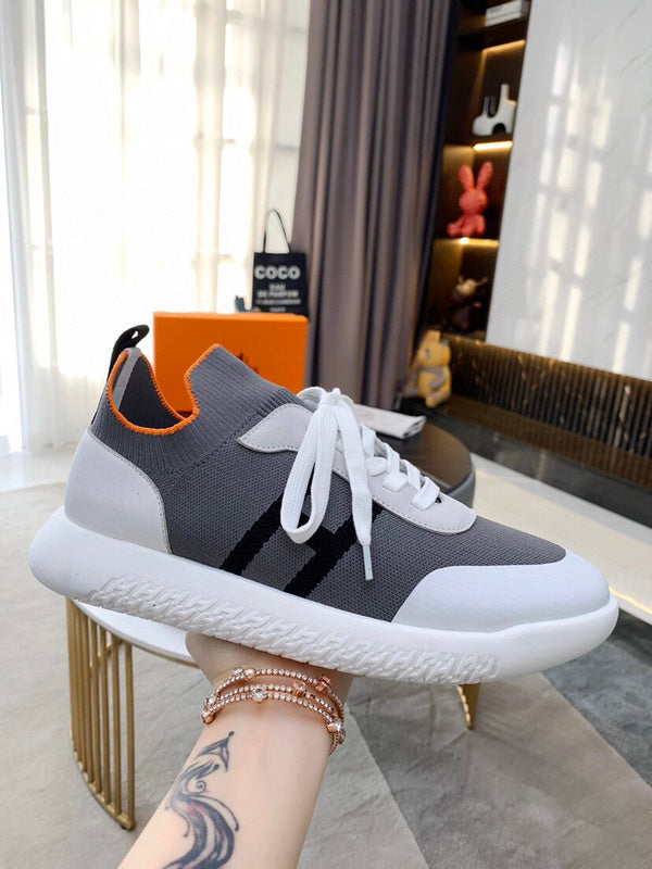 Hermès Beige Slip-On Sneakers - Sole Detail View