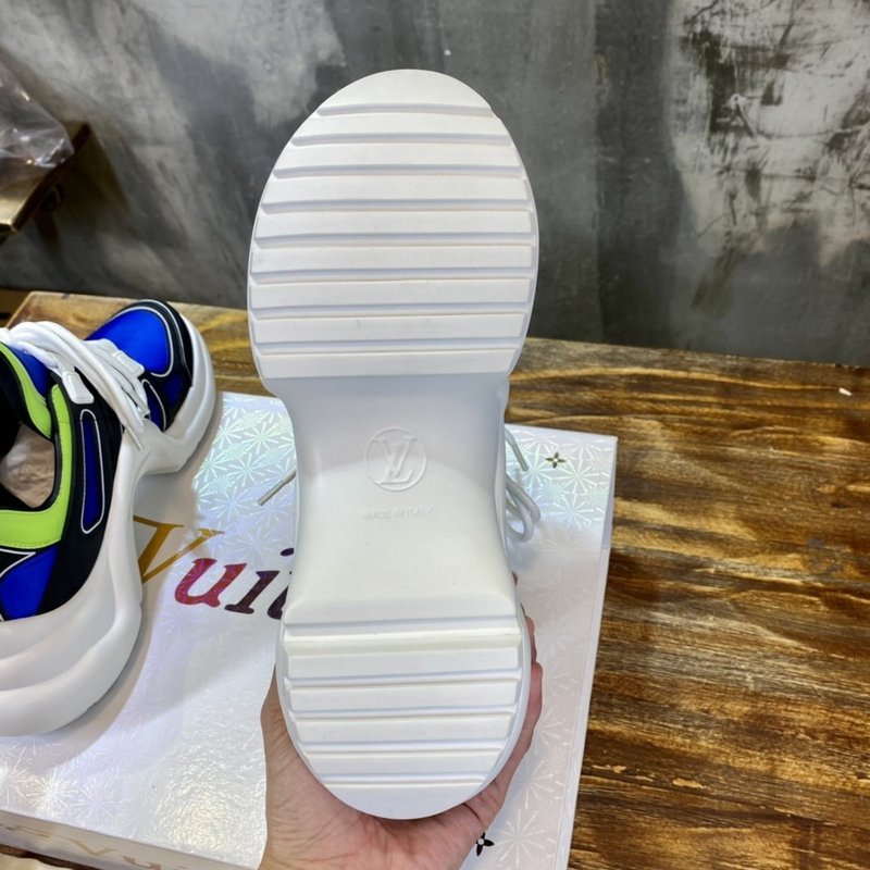 Louis Vuitton shoes front view designer style