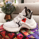 Louis Vuitton shoes front view designer style
