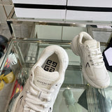 Givenchy Grey Loafer Flats - Angled View