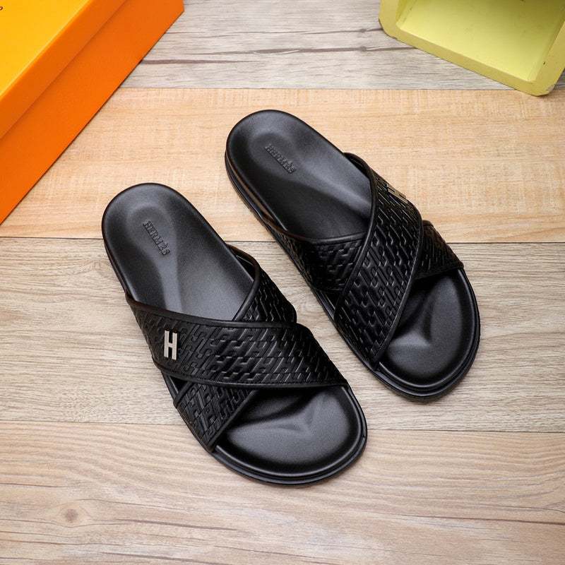 Hermes shoes Style 034 - back heel detail