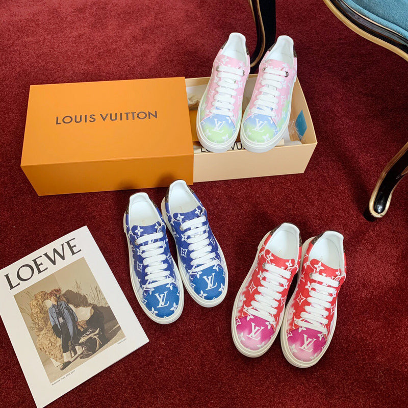 Louis Vuitton designer shoes full view