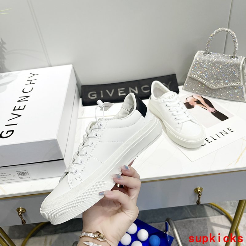 Givenchy Chocolate Brown Chunky Platform Sneakers - Close-Up Texture View