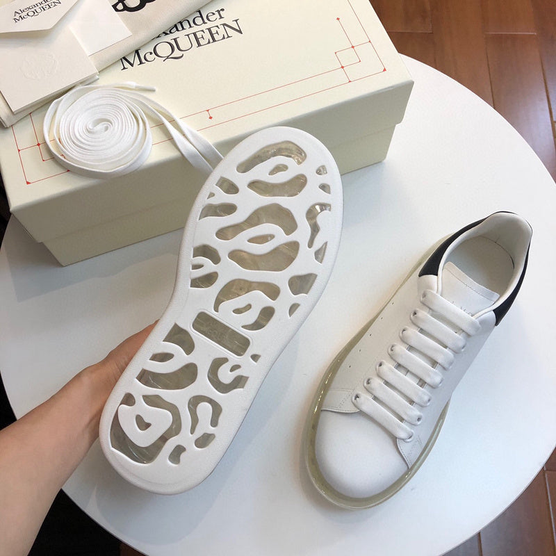 Alexander McQueen Nude Slip-On Sneakers - Lifestyle Styling Shot