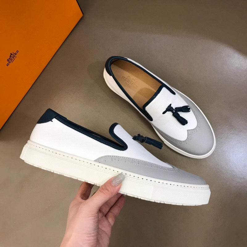 Hermes shoes Style 220 - styled lifestyle view