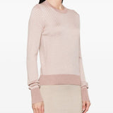 Close-up of Fendi sweaters & pullovers hardware and fine stitching