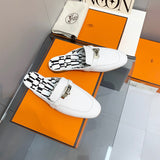 Hermes sandals Style 182 - angled studio shot