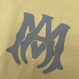 Close-up of Amiri t-shirt craftsmanship