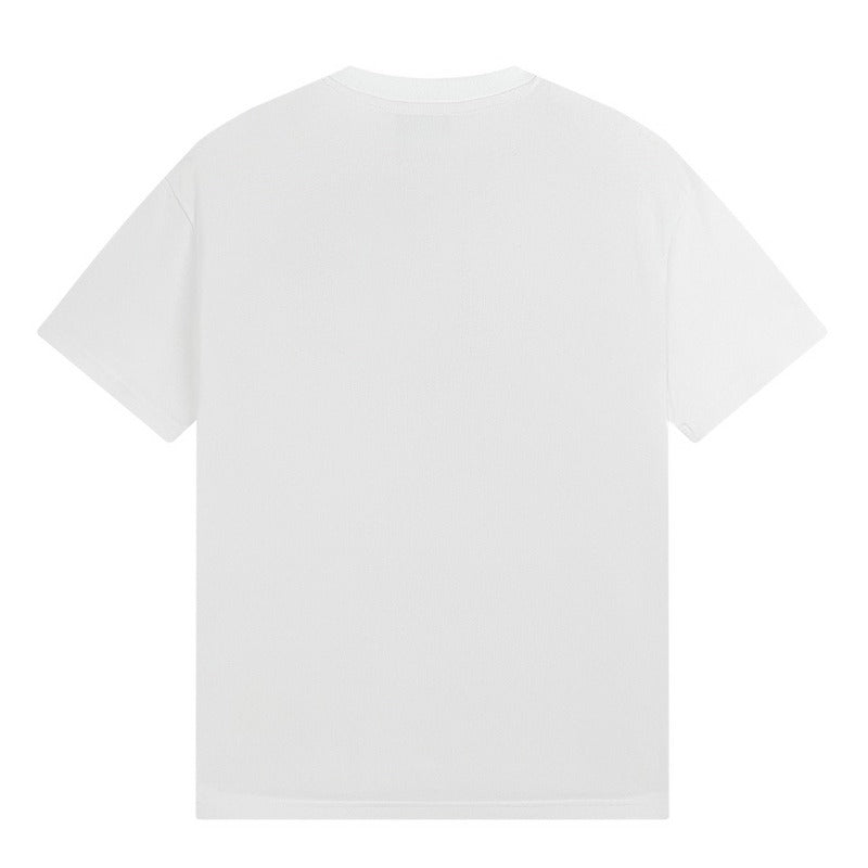 Close-up of Burberry t-shirt craftsmanship