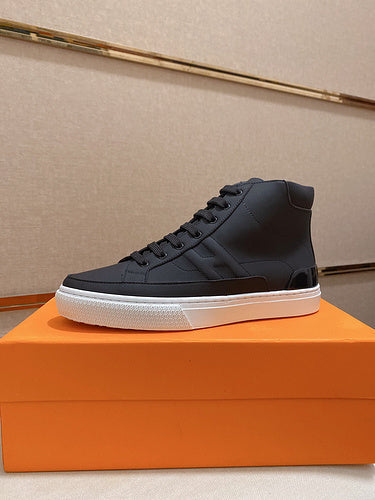Hermes shoes Style 215 - front view, sleek modern silhouette