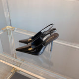 Back view of Saint Laurent luxury piece style No.003