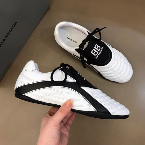 Balenciaga Tan Slip-On Sneakers - Sole Detail View