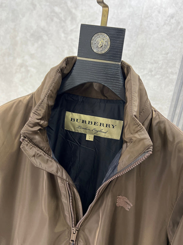 Close-up of Burberry designer clothing craftsmanship