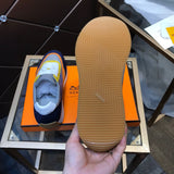 Hermès Beige Bow-Detail Flats - Sole Detail View