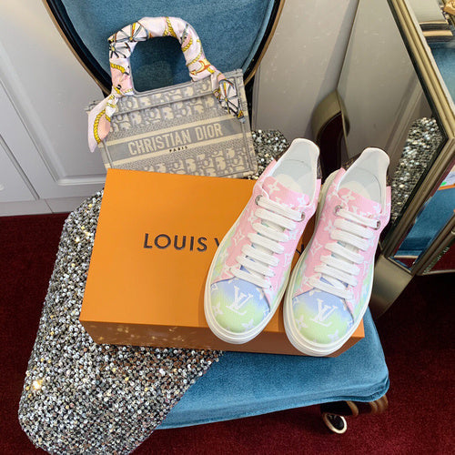 Louis Vuitton shoes front view designer style
