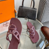 Hermes shoes Style 326 - front view, handcrafted italian detailing (alternate angle)