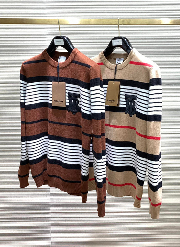 Close-up of Burberry designer clothing craftsmanship