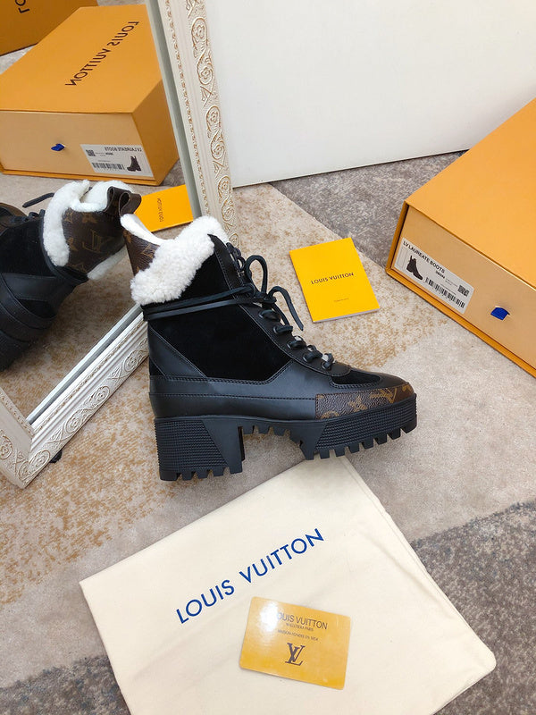 Louis Vuitton designer shoes full view