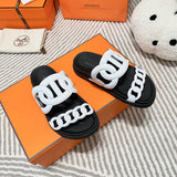 Hermes sandals Style 211 - top view showing design