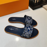 Louis Vuitton Red Platform Heels - Detail Shot of Craftsmanship