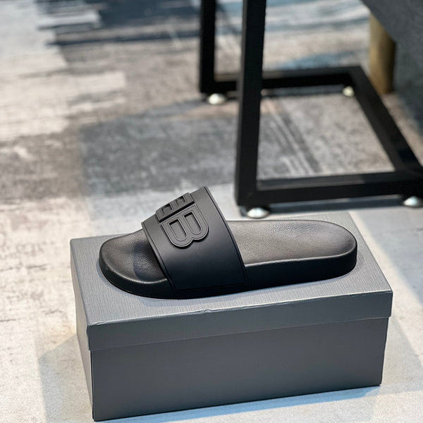 Balenciaga sandals Style 026 - front view, premium leather craftsmanship