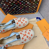 Louis Vuitton shoes Style 312 - back heel detail