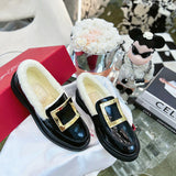 Close-up of Roger Vivier shoes craftsmanship