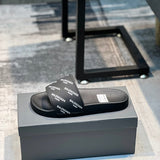Balenciaga Red Platform Sandals - Front View