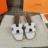 Hermès Chocolate Brown Ankle Strap Sandals - Lifestyle Styling Shot