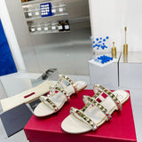 Valentino Garavani designer shoes full view