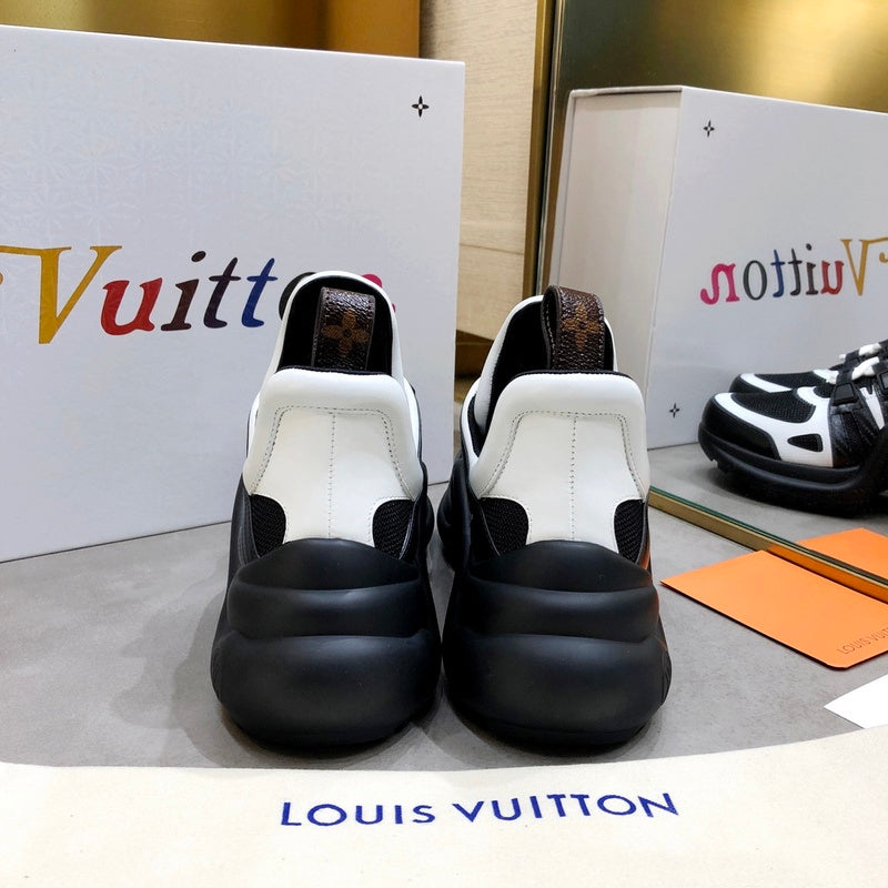 Louis Vuitton Nude Ankle Boots - Detail Shot of Craftsmanship