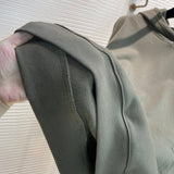 Close-up of Balenciaga designer clothing craftsmanship
