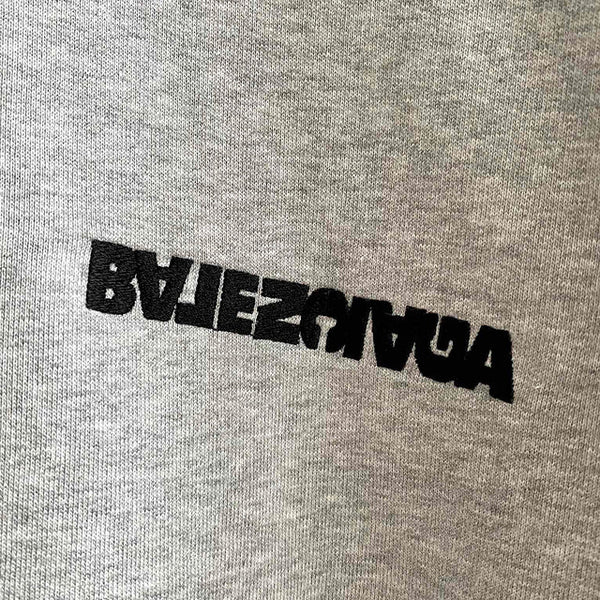 Close-up of Balenciaga designer clothing craftsmanship