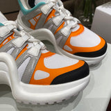 Louis Vuitton White Slip-On Sneakers - Sole Detail View