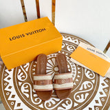 Louis Vuitton Burgundy Ankle Boots - Lifestyle Styling Shot